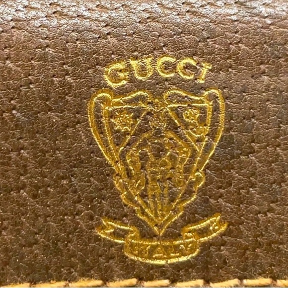 GUCCI GG Supreme Leather Crossbody w/Gold Tone Hardware and Key, Authentic. EUC - Picture 10 of 16